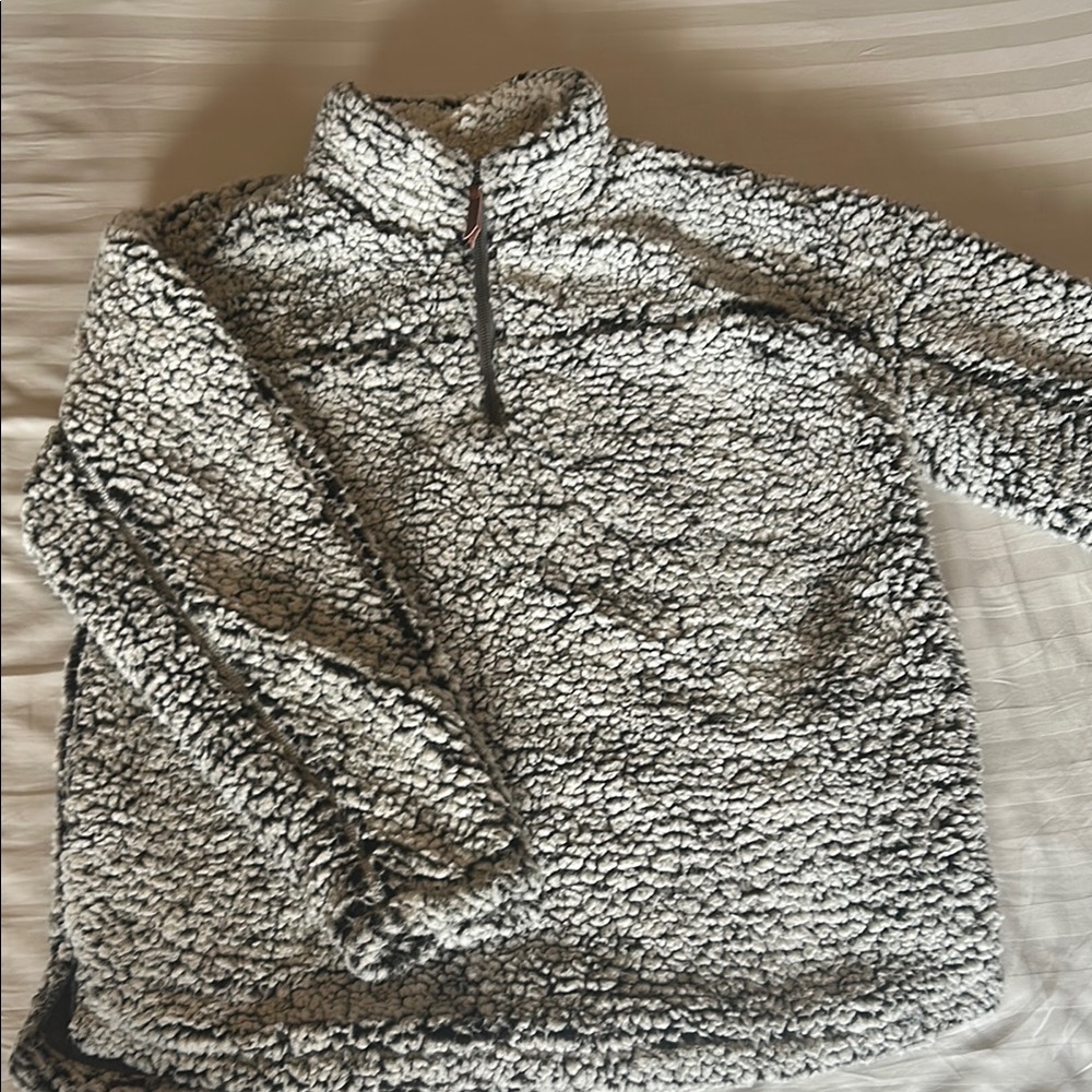 Thread & Supply Gray Sherpa Jacket